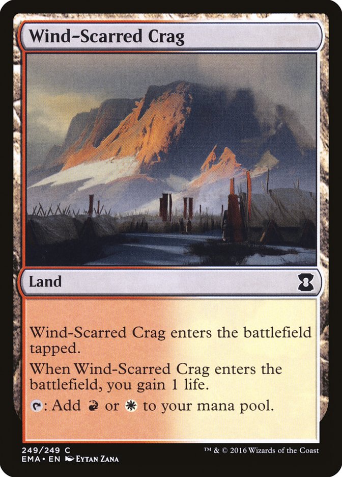 Wind-Scarred Crag [Eternal Masters] | Chromatic Games