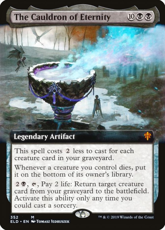 The Cauldron of Eternity (Extended Art) [Throne of Eldraine] | Chromatic Games