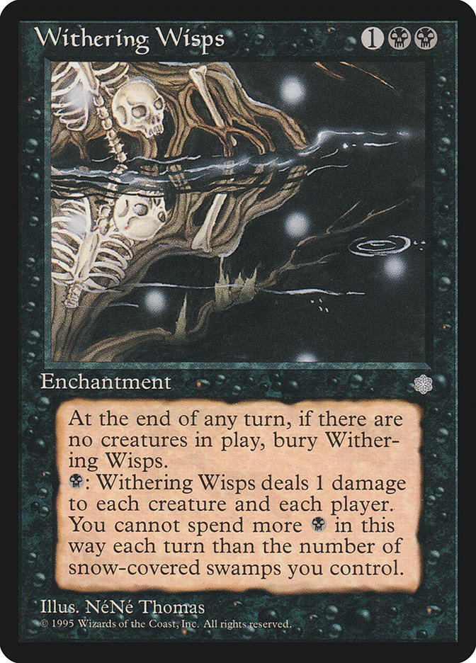 Withering Wisps [Ice Age] | Chromatic Games