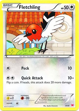 Fletchling [XY Trainer Kit: Latias & Latios] | Chromatic Games