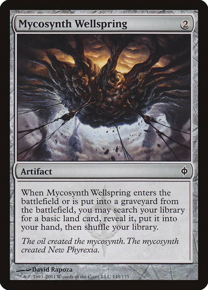 Mycosynth Wellspring [New Phyrexia] | Chromatic Games