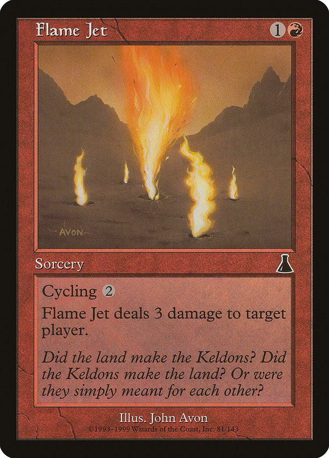 Flame Jet [Urza's Destiny] | Chromatic Games