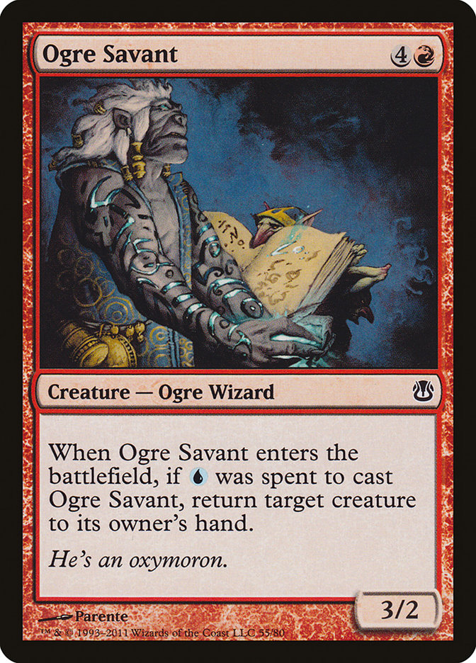 Ogre Savant [Duel Decks: Ajani vs. Nicol Bolas] | Chromatic Games