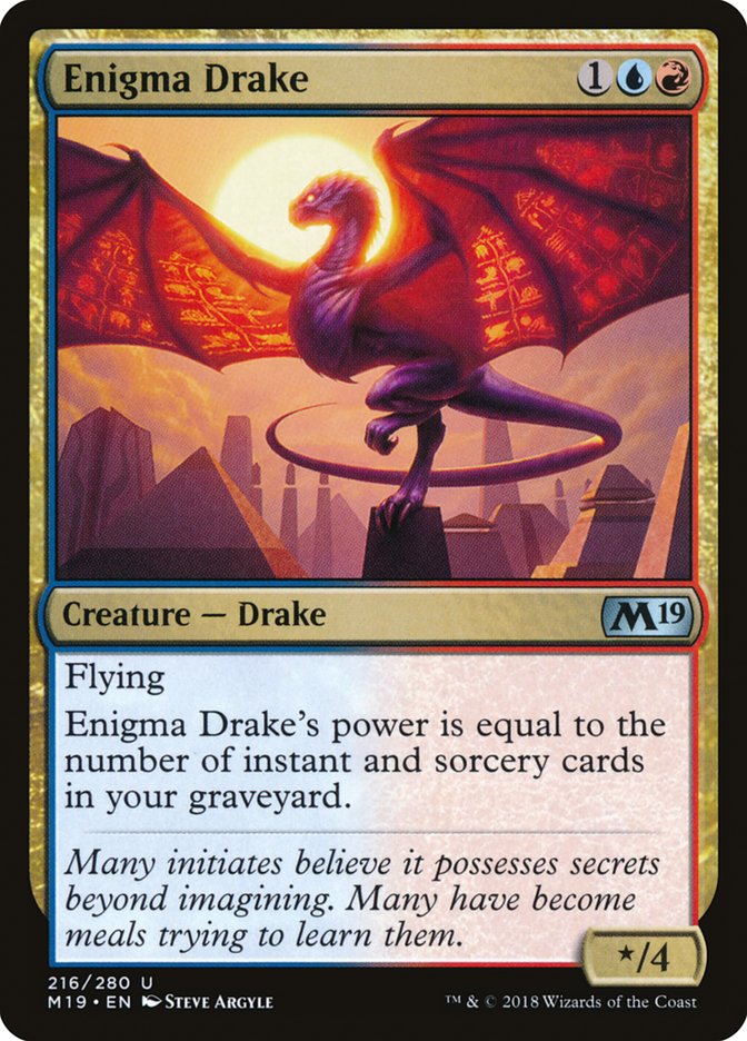 Enigma Drake [Core Set 2019] | Chromatic Games