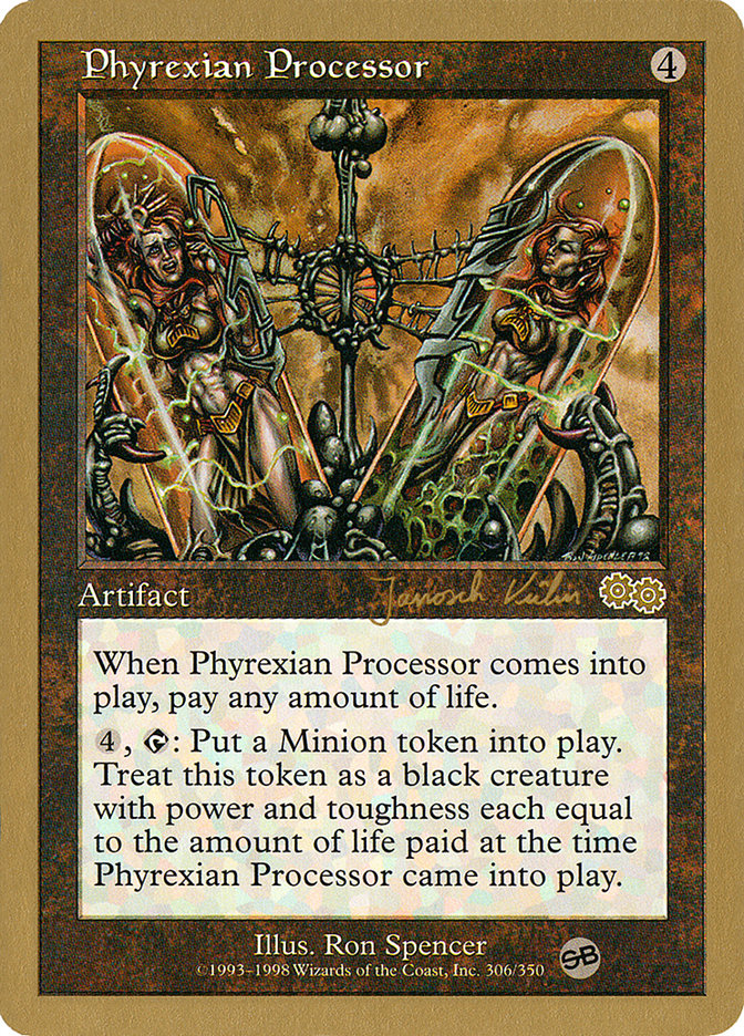 Phyrexian Processor (Janosch Kuhn) (SB) [World Championship Decks 2000] | Chromatic Games