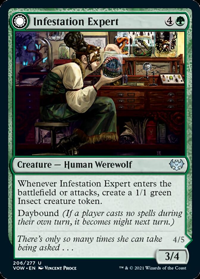 Infestation Expert // Infested Werewolf [Innistrad: Crimson Vow] | Chromatic Games