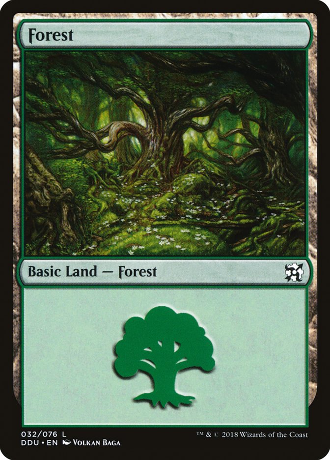 Forest (32) [Duel Decks: Elves vs. Inventors] | Chromatic Games