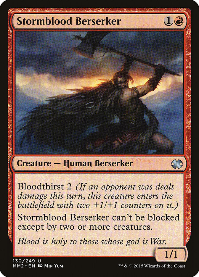 Stormblood Berserker [Modern Masters 2015] | Chromatic Games