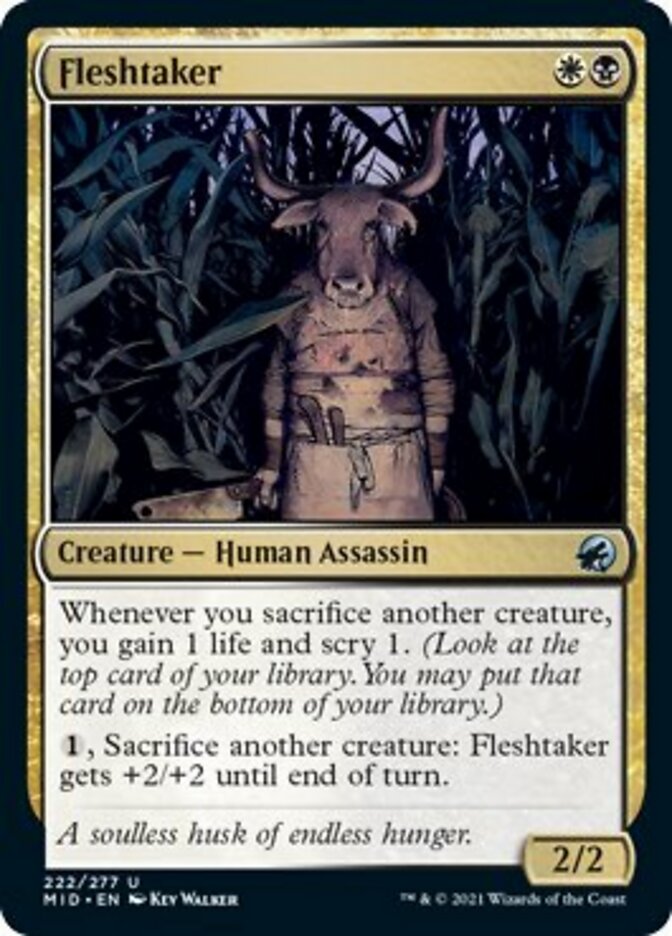 Fleshtaker [Innistrad: Midnight Hunt] | Chromatic Games