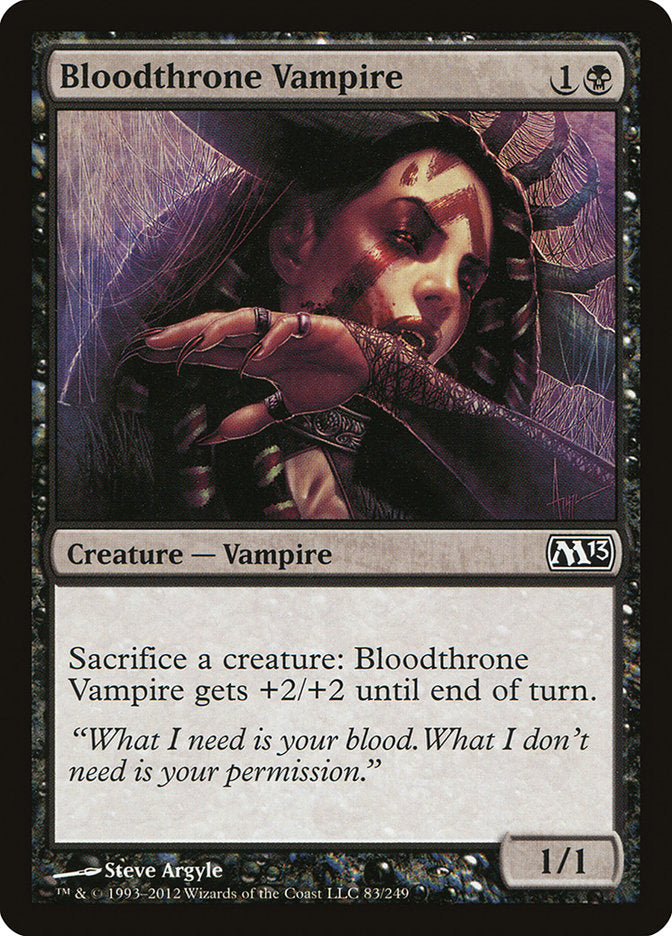 Bloodthrone Vampire [Magic 2013] | Chromatic Games