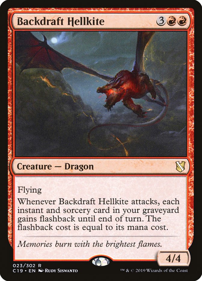 Backdraft Hellkite [Commander 2019] | Chromatic Games