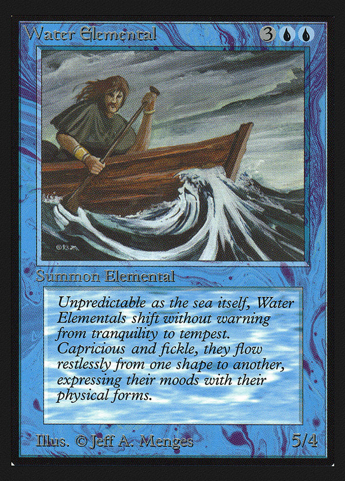 Water Elemental [International Collectors' Edition] | Chromatic Games