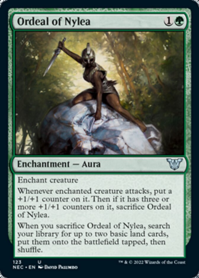 Ordeal of Nylea [Kamigawa: Neon Dynasty Commander] | Chromatic Games