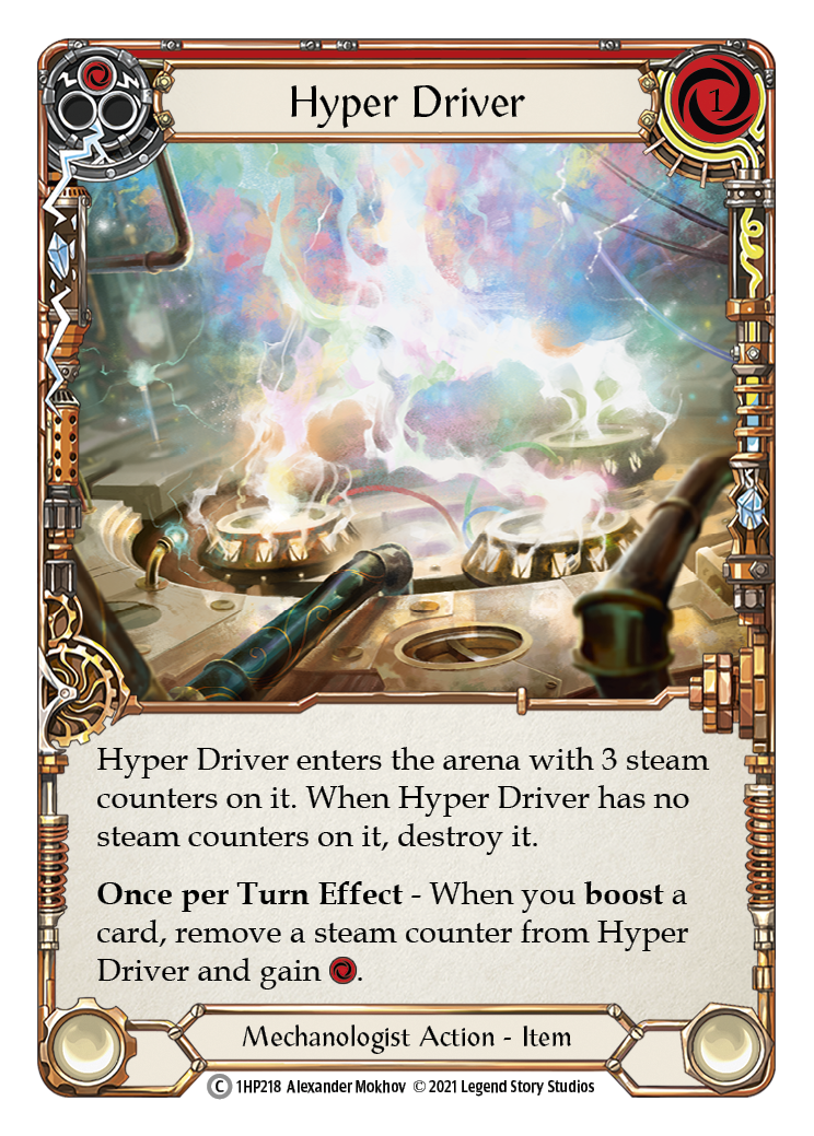 Hyper Driver [1HP218] (History Pack 1) | Chromatic Games