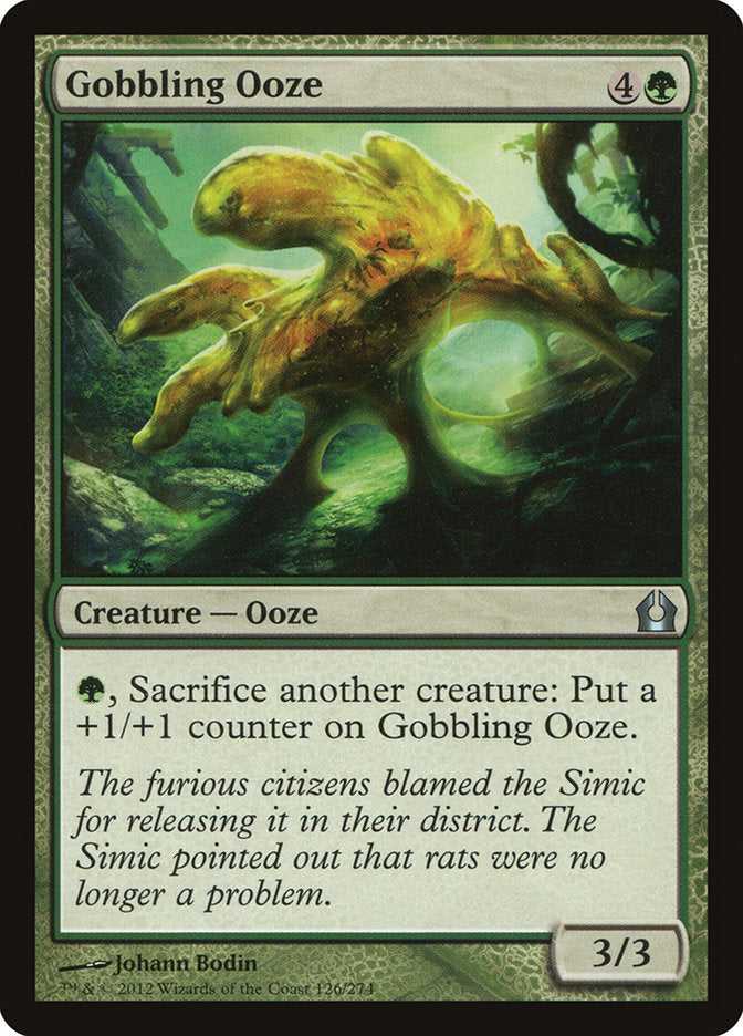 Gobbling Ooze [Return to Ravnica] | Chromatic Games