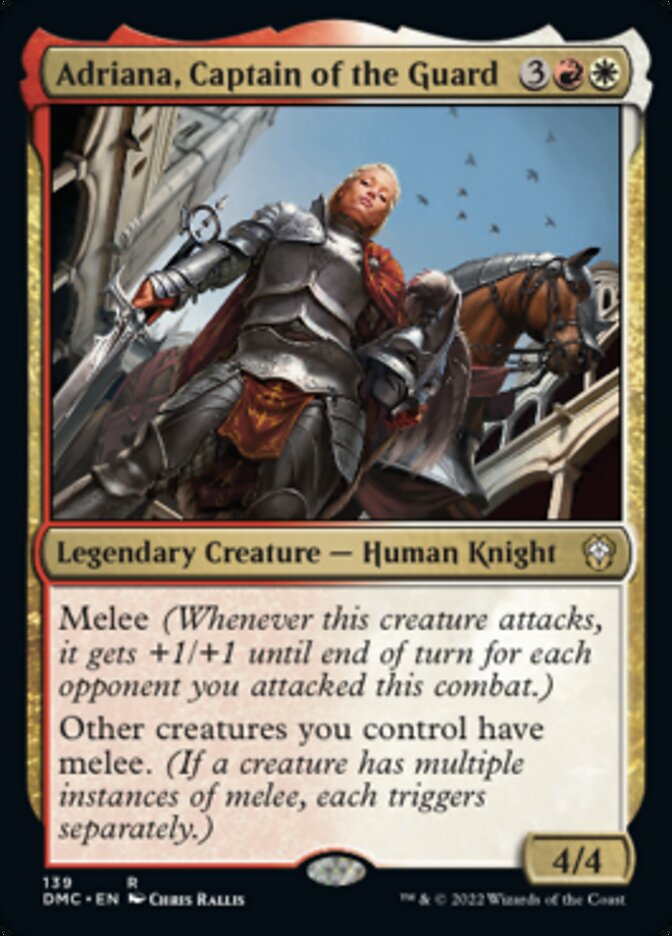 Adriana, Captain of the Guard [Dominaria United Commander] | Chromatic Games