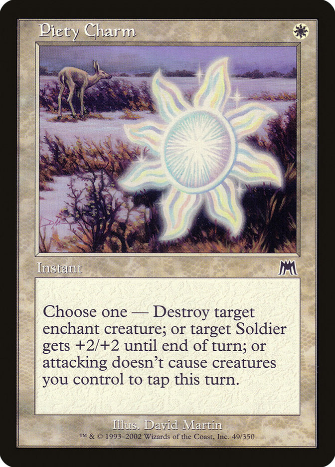 Piety Charm [Onslaught] | Chromatic Games