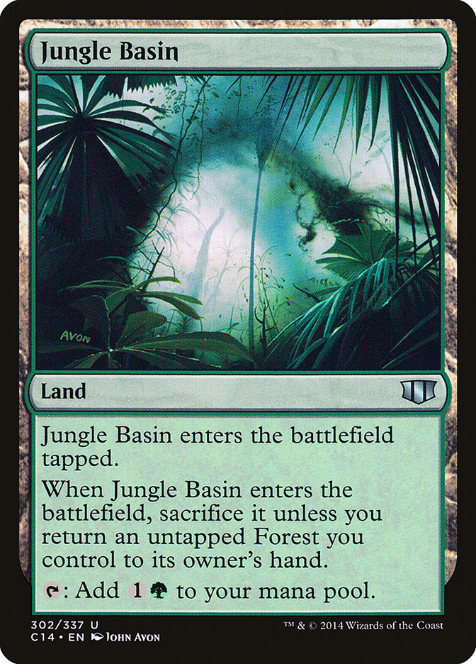 Jungle Basin [Commander 2014] | Chromatic Games