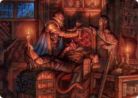 Long Rest Art Card [Dungeons & Dragons: Adventures in the Forgotten Realms Art Series] | Chromatic Games
