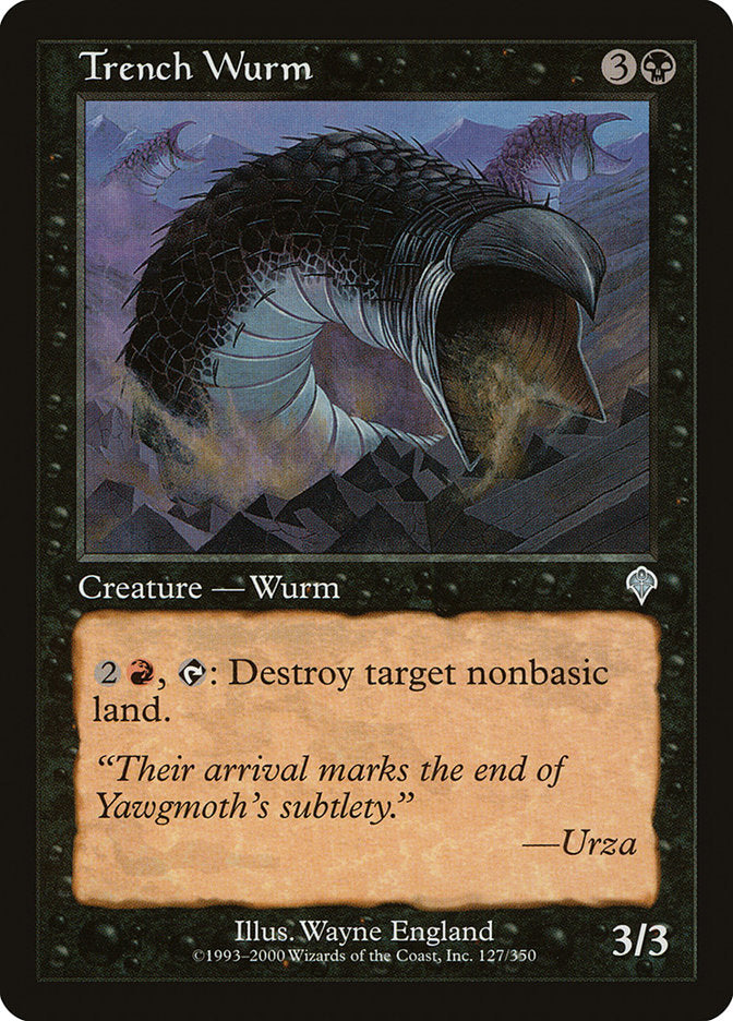 Trench Wurm [Invasion] | Chromatic Games