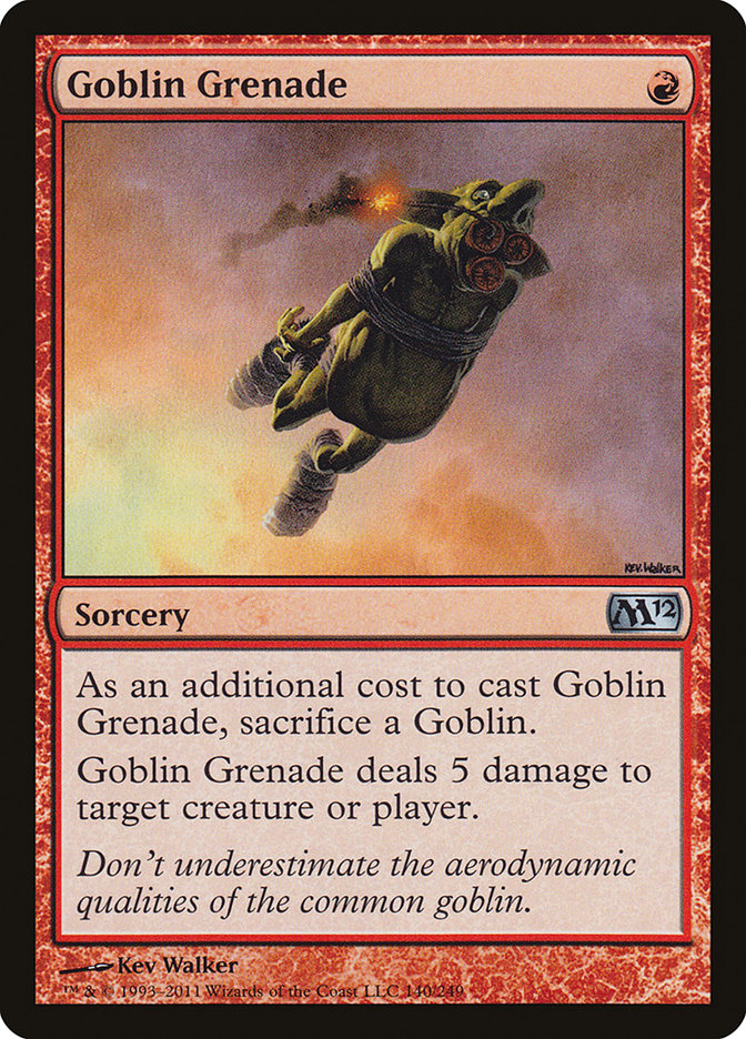 Goblin Grenade [Magic 2012] | Chromatic Games