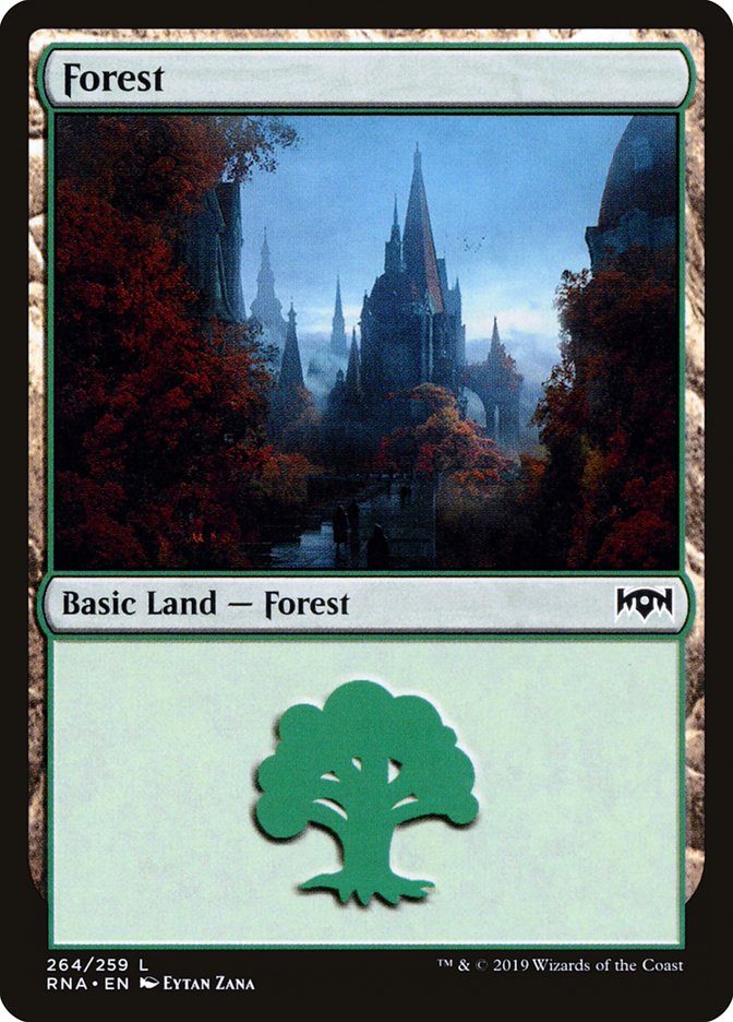 Forest (264) [Ravnica Allegiance] | Chromatic Games