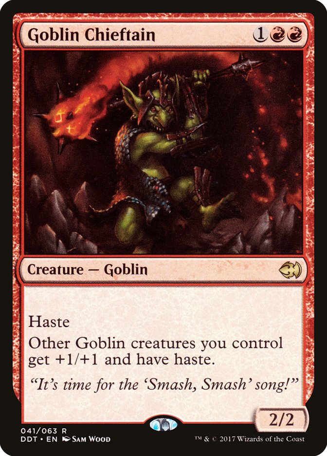 Goblin Chieftain [Duel Decks: Merfolk vs. Goblins] | Chromatic Games