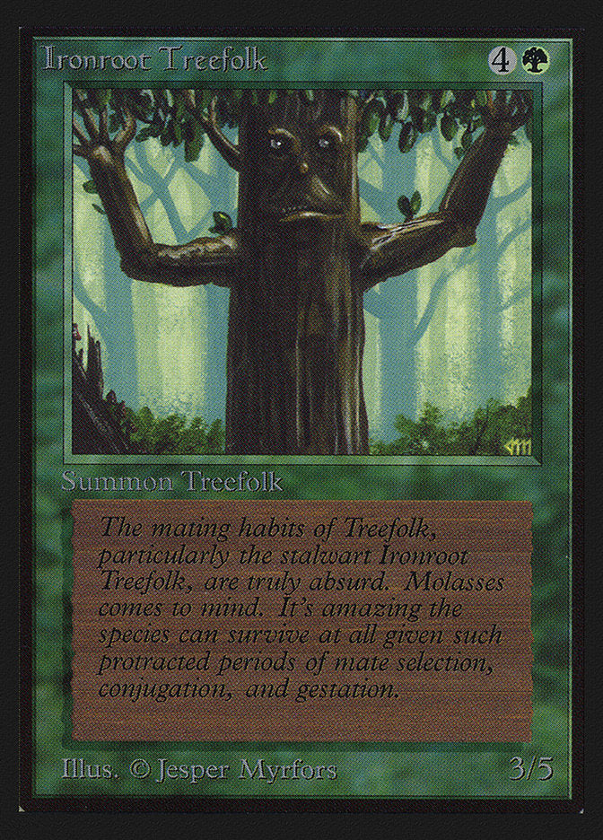 Ironroot Treefolk [Collectors' Edition] | Chromatic Games