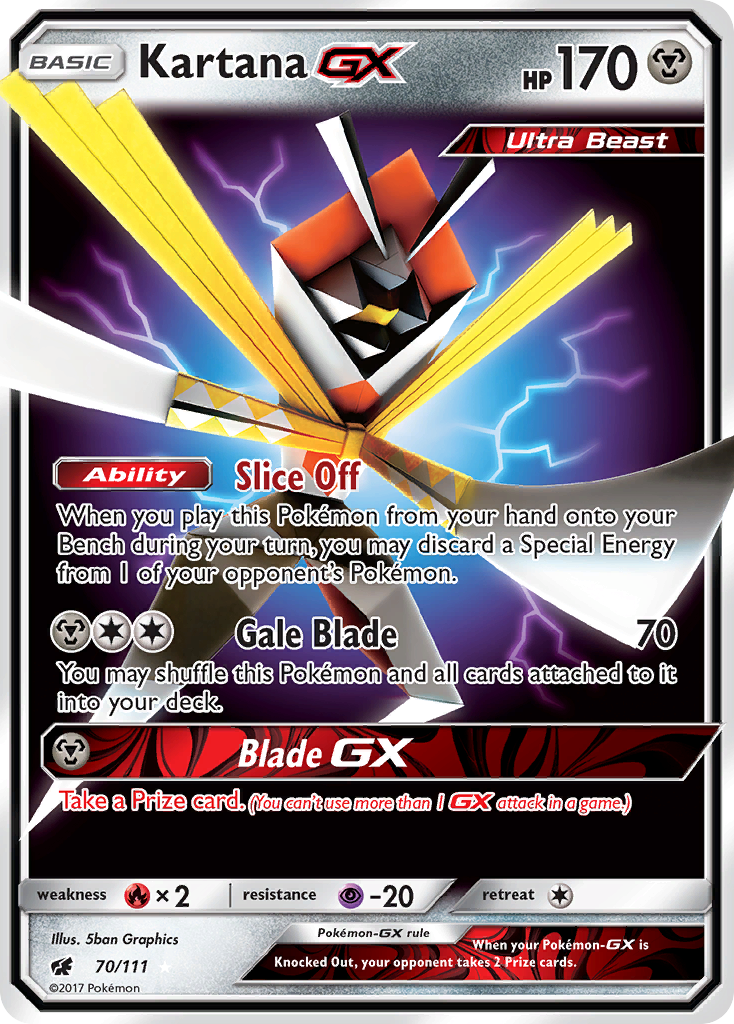 Kartana GX [Crimson Invasion] | Chromatic Games