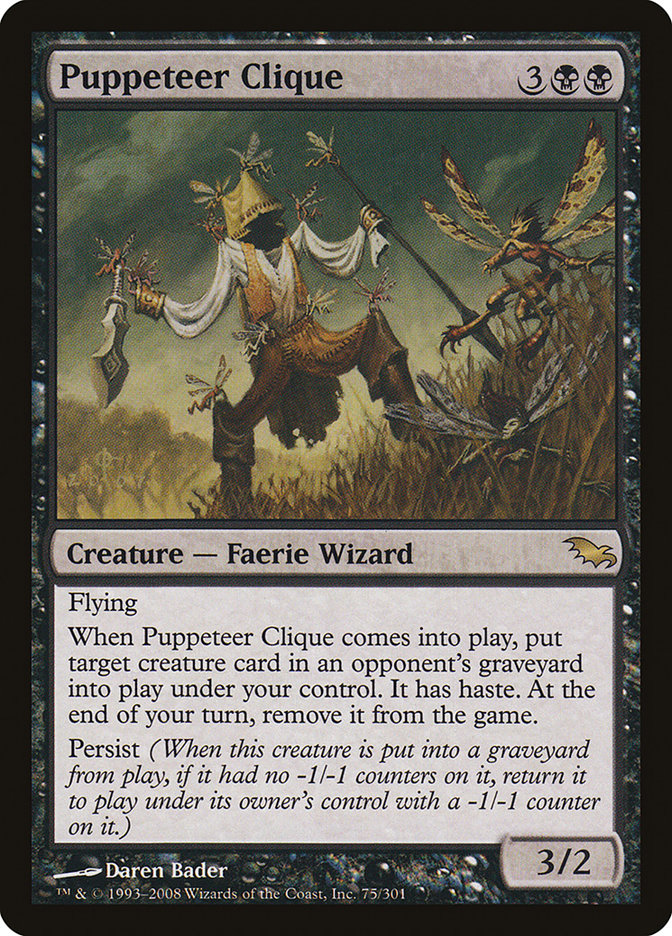 Puppeteer Clique [Shadowmoor] | Chromatic Games