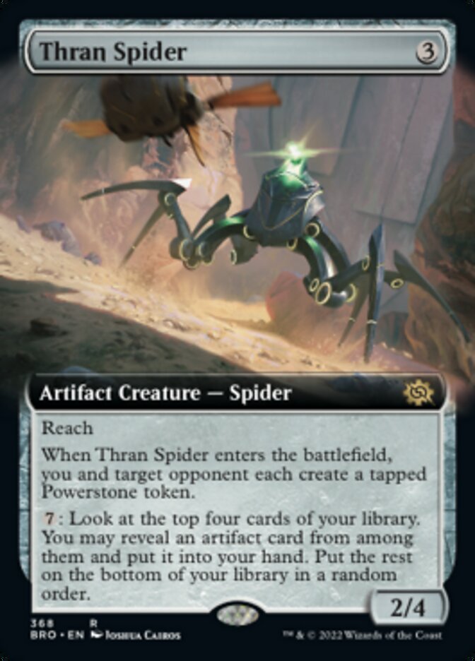 Thran Spider (Extended Art) [The Brothers' War] | Chromatic Games