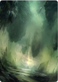 Swamp 1 Art Card [Zendikar Rising Art Series] | Chromatic Games