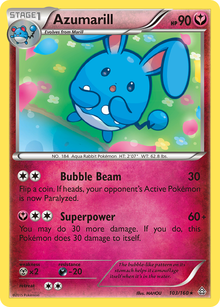 Azumarill (103/160) [XY: Primal Clash] | Chromatic Games