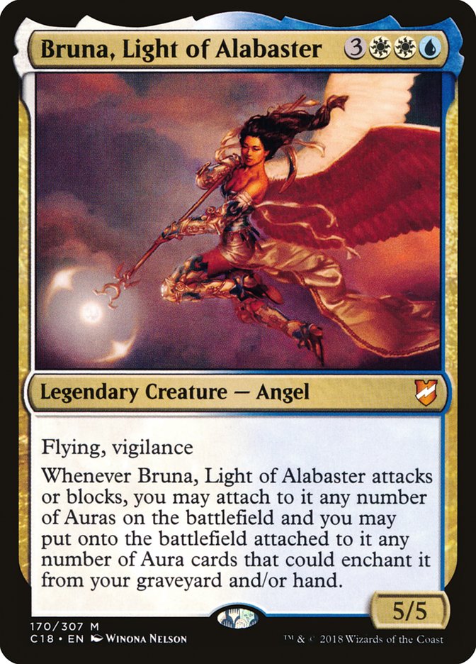 Bruna, Light of Alabaster [Commander 2018] | Chromatic Games