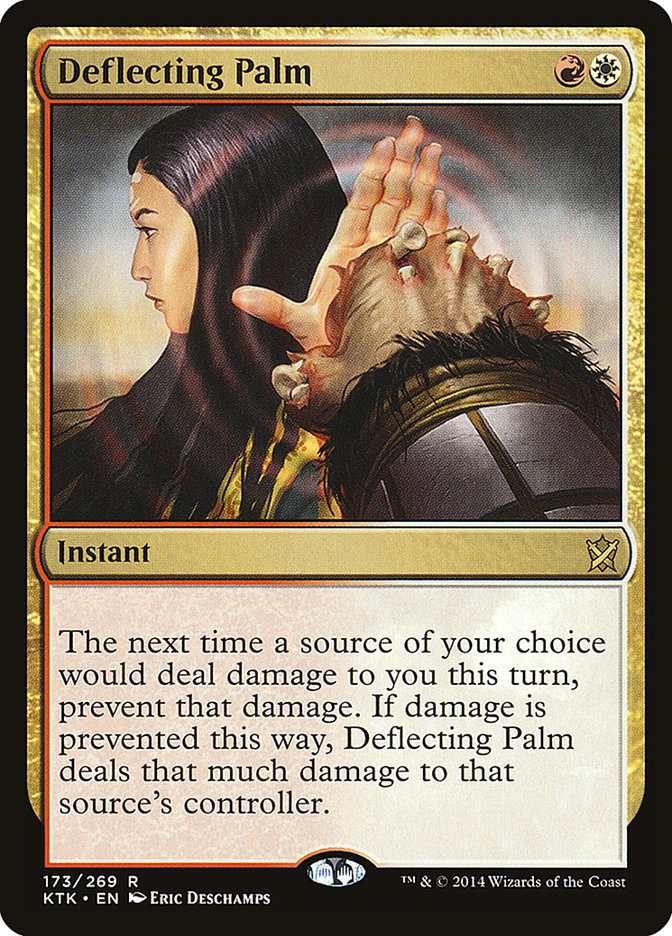 Deflecting Palm [Khans of Tarkir] | Chromatic Games