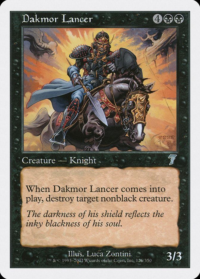 Dakmor Lancer [Seventh Edition] | Chromatic Games