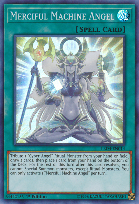 Merciful Machine Angel [LED4-EN014] Super Rare | Chromatic Games