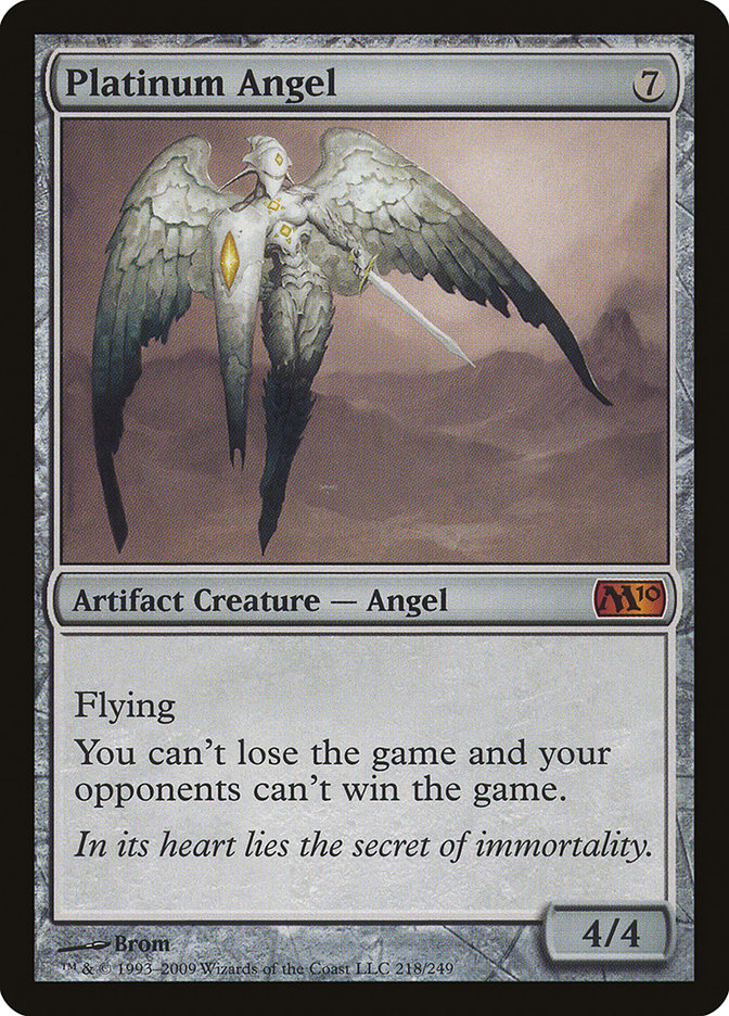 Platinum Angel [Magic 2010] | Chromatic Games