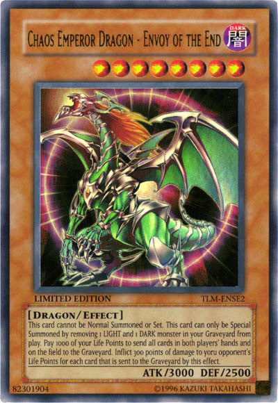 Chaos Emperor Dragon - Envoy of the End [TLM-ENSE2] Ultra Rare | Chromatic Games