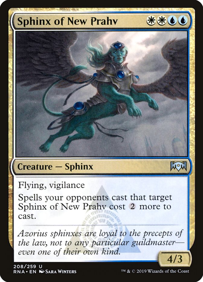 Sphinx of New Prahv [Ravnica Allegiance] | Chromatic Games