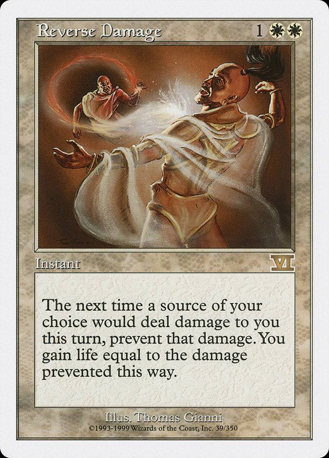 Reverse Damage [Classic Sixth Edition] | Chromatic Games