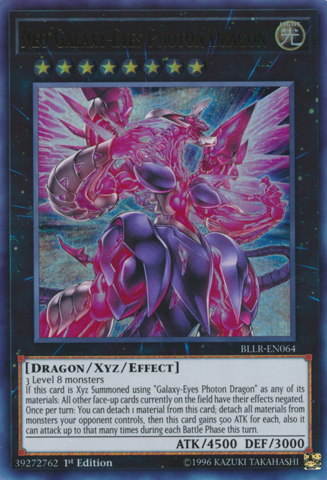 Neo Galaxy-Eyes Photon Dragon [BLLR-EN064] Ultra Rare | Chromatic Games