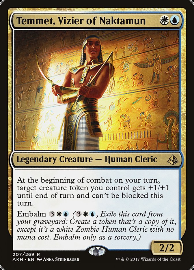 Temmet, Vizier of Naktamun [Amonkhet] | Chromatic Games