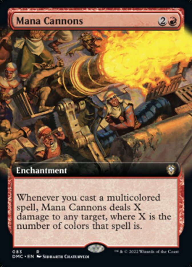 Mana Cannons (Extended Art) [Dominaria United Commander] | Chromatic Games