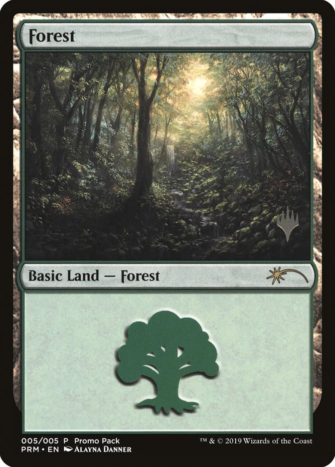 Forest (5) [Core Set 2020 Promo Pack] | Chromatic Games