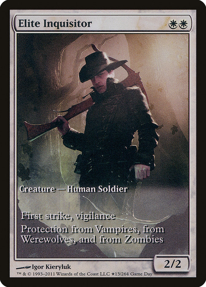 Elite Inquisitor (Game Day) [Innistrad Promos] | Chromatic Games