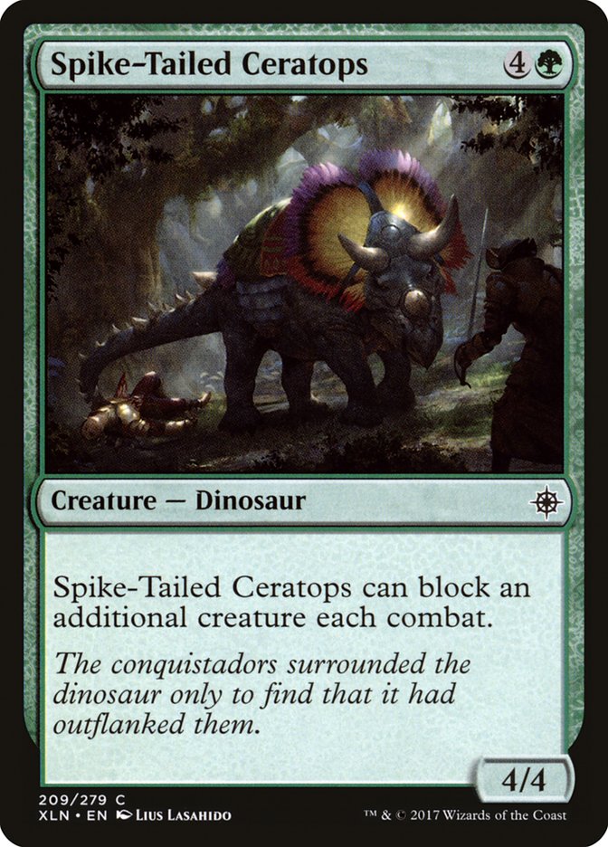 Spike-Tailed Ceratops [Ixalan] | Chromatic Games