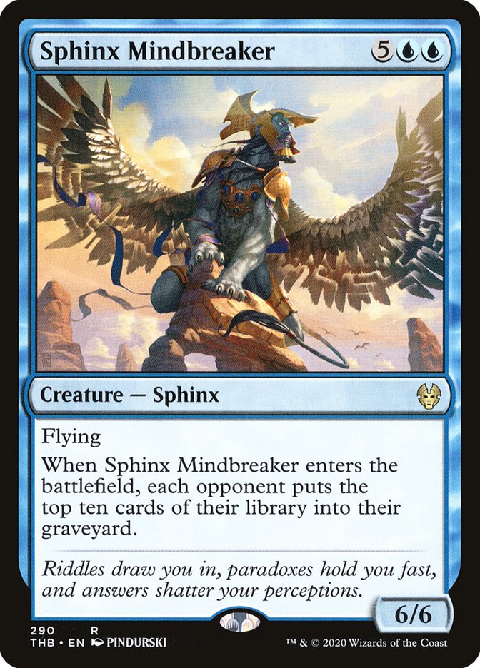 Sphinx Mindbreaker [Theros Beyond Death] | Chromatic Games