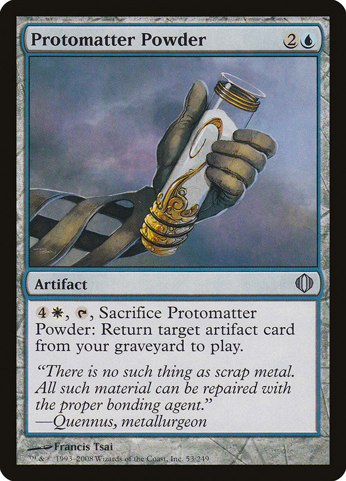 Protomatter Powder [Shards of Alara] | Chromatic Games