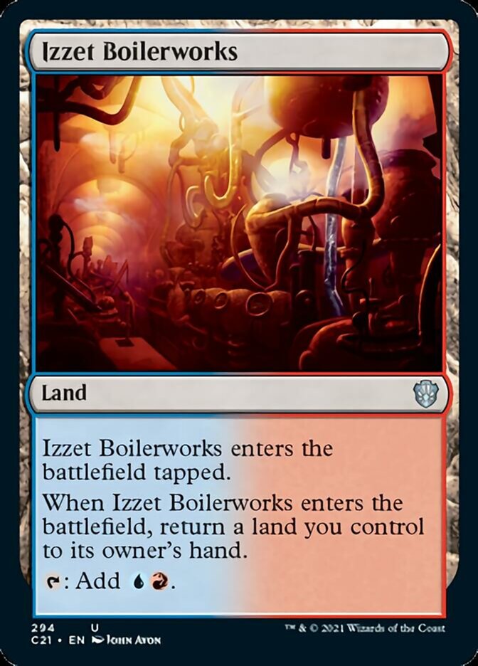 Izzet Boilerworks [Commander 2021] | Chromatic Games